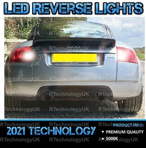 PREMIUM for AUDI TT MK1 8N 1999-2006 Xenon White LED Reverse Bulbs - Picture 1 of 1