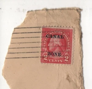 US Canal Zone Stamp 2c Washington Scott # 97 Used - Picture 1 of 1