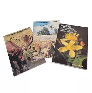 Vintage Yellowstone & Grand Teton Nationalparks Pflanzen und Wildtierbücher Menge 3 - Bild 1 von 13
