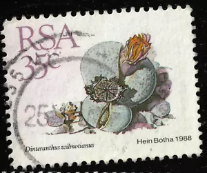 South Africa - 1988 - 35¢ - Succulents - Dinteranthus wilmotianus - #18188 - Picture 1 of 1