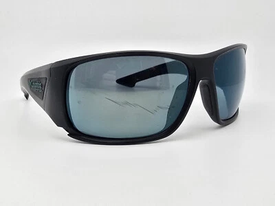 Columbia PFG Big Katuna Black Frame Polarized Green Mirror Lens Sunglasses 66mm - Image 1 of 4