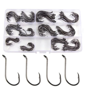 120pcs High carbon Steel Fish Hook Octopus Beak Fishing Hook Bass Fishhook 8299 - Picture 1 of 9