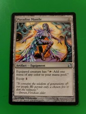 Paradise Mantle (NM-LP) Fifth Dawn English Magic MtG  (4 available)