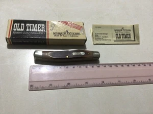 Vintage usa schrade old timer 770T with box & papers folding pocket knife - Picture 1 of 6