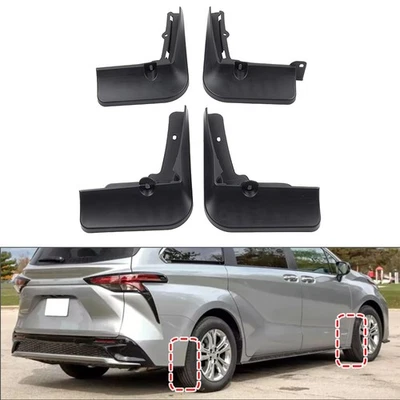 Wheel Mud Flaps Splash Guards For Toyota Sienna 2021-2024 - Image 1 of 4