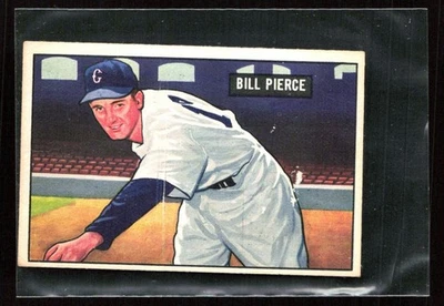 Bill Pierce 1951 Bowman RC #196 Chicago White Sox - Image 1 of 2