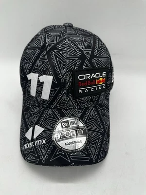 Gorra de camionero Red Bull Sergio Pérez aire libre informal malla deportes gorra de béisbol negra Foto 1 de 4