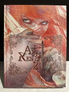 Art of Red Sonja Hardcover Art Book Volume 2 Dynamite Entertainment - Picture 1 of 3