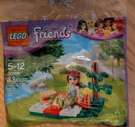 LEGO #30108 Friends: Summer Picnic Polybag Brand New Sealed! AUTHENTIC Lego 2013