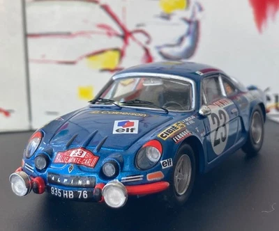 1/43 Trofeu TR807r Alpine Renault A110 1600 1972 Monte Carlo #23 Nicolas & Vial Foto 1 de 4