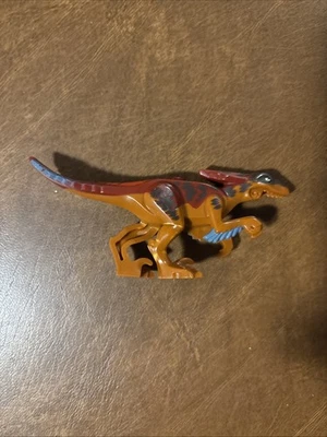 LEGO Jurassic World Pyroaptor Dinosaur Dark Orange From LEGO Set 76951 *No Jaw* - Image 1 of 4