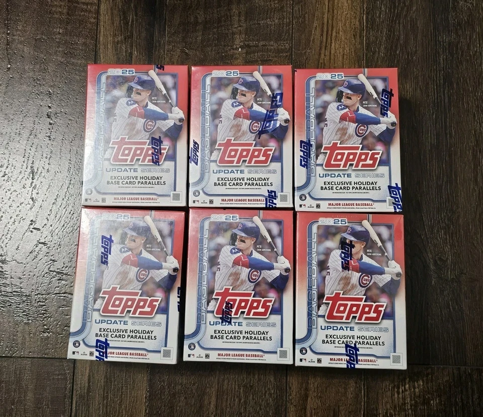 2025 Topps BASEBALL UPDATE SERIES Blaster B-Cards Parallels