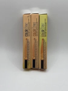 (3-PK) Maybelline Color Strike Eye Shadow Pen Cream to Powder 35 FLASH METALLIC - Picture 1 of 2