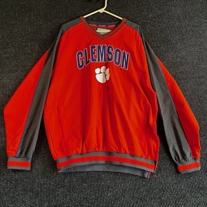 Colosseum ORANGE Herren Clemson Tigers Football Duffman Pullover Jacke Medium XL - Bild 1 von 16