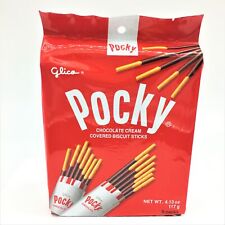 Glico Pocky Chocolate Cream Covered Biscuit Sticks 9 Packs 117g