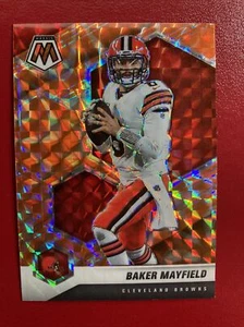 Mosaico Panini 2021 - Arancione Reattivo #52 Baker Mayfield - Marroni di Cleveland - Foto 1 di 2