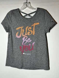Champion T Shirt Gray NWOT Girls Size 14/16 - Picture 1 of 5