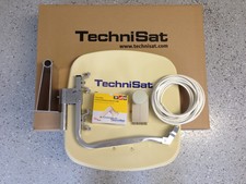 Original TechniSat Digidish45 mit TechniSat Quad-LNB(4Teilnehmer) beige, neu