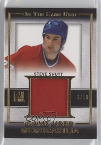 2016-17 Leaf ITG Used Game-Used Memorabilia Gold /10 Steve Shutt #GU-29 HOF