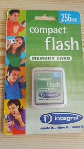 Integral 256MB Compact Flash Memory Card - Picture 1 of 9