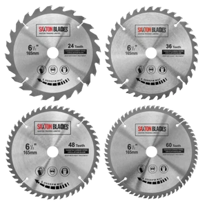 165mm TCT Circular Saw Blade Wood fits Makita Bosch Dewalt etc - Picture 1 of 52