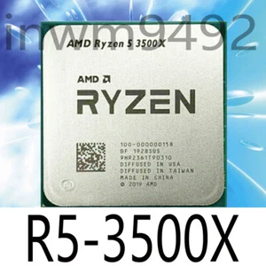Procesador de CPU AMD Ryzen 5 3500X R5-3500X 6 núcleos 3,6-4,1 GHz 3M AM4 65W R5 3500X - Imagen 1 de 1