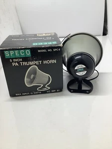 Cuerno de trompeta SPECO SPC-8 5 pulgadas PA - Imagen 1 de 5