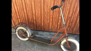 Vintage Rivel made in Holland 40-50s push scooter all original - Picture 1 of 1