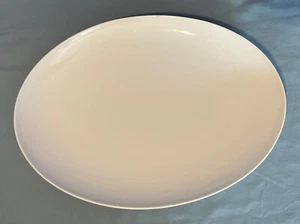 Franciscan Whitestone Cloud Nine Oval White Serving Platter, 13" Japan *READ - Picture 1 of 6