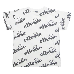 ELLESSE Womens T-Shirt White S - Picture 1 of 6