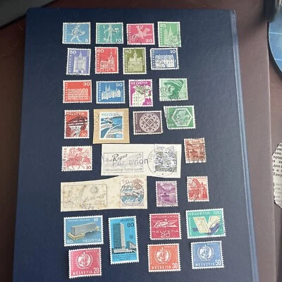 1936-1983, Switzerland, Helvetia, Various 29 Stamps,5 MNH And CTO,used - Image 1 of 4