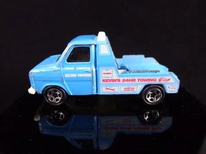 Hot Wheels Ford Transit Wrecker - "KEVIN'S 24HR TOWING" - Boom missing - Picture 1 of 9