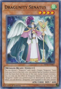 x3 Dragunity Senatus - MP19-EN087 - Common - 1st Edition Yu-Gi-Oh! M/NM - Picture 1 of 1