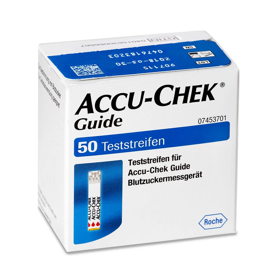 Accu-Chek Guide BlutzuckerTeststreifen -PZN 11664909- neu OVP v.med. Fachhändler - Bild 1 von 1