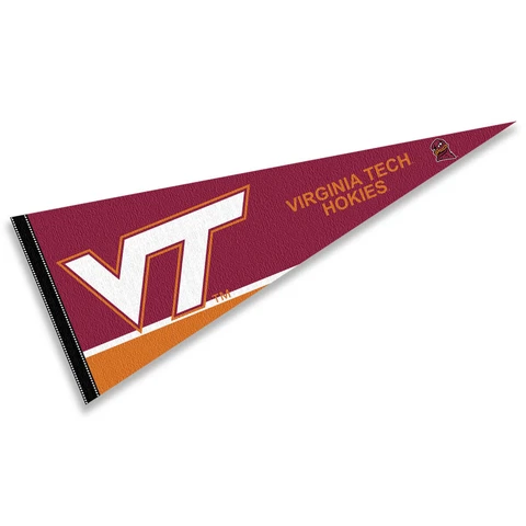 VA Tech Hokies 12x30 Felt Pennant Cover
