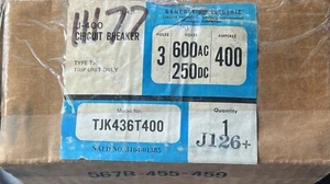 GENERAL ELECTRIC GE TJK436TM1400 3 poli 400 Amp J400 unità di viaggio solo magnetica - Foto 1 di 2