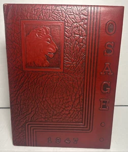 1947 Osage, Pratt High School Essex, Connecticut Yearbook Good Condition See Pic - Picture 1 of 11