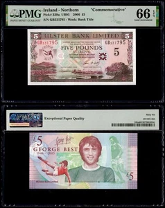 Ireland Northern 2006 - 5 Pounds P#339a **Commemorative** PMG Gem UNC 66 EPQ - Picture 1 of 3
