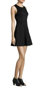 Theory Women's Tillora Mod Knit Fit & Flare Dress NWT 395 00 Black - Picture 1 of 5