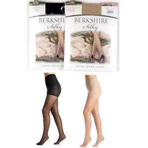 Berkshire Extra Wear Silky Sheer Control Top Pantyhose Ch Size & Color New 4527