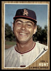 1962 Topps Ken L. Hunt #68 *