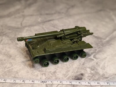 K-107 Matchbox Battle Kings 155mm S.P Howitzer Tank 1974. - Image 1 of 4