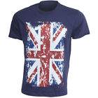 Bandera Reino Unido Camiseta de manga corta para hombre (SHIRT129)