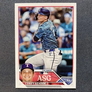 COREY SEAGER 2023 Topps Update All-Star Game INSERT Card #ASG-17 Texas Rangers - Picture 1 of 2