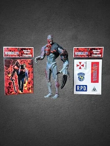 Resident Evil 4 Super-Size Stickers Official Capcom Artbox 1999 & Tyrant Mr X - Picture 1 of 10
