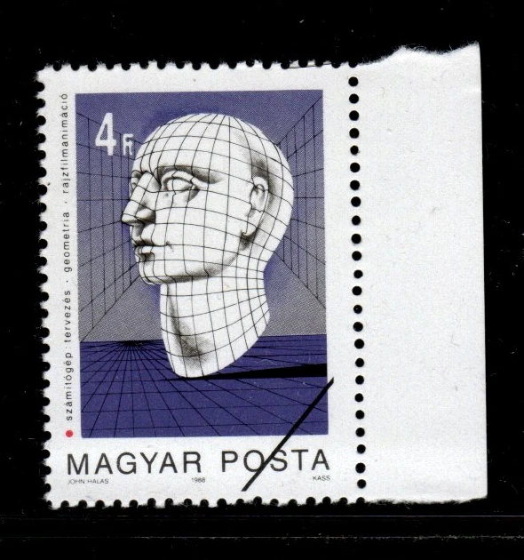 HUNGARY - 1988.SPECIMEN -  Computer Animation - Graphic from film Dilemma - Image 1 of 1