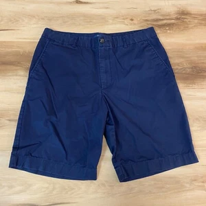 Polo Ralph Lauren Shorts Boys 20 Blue Chino Flat Front 9" - Picture 1 of 6