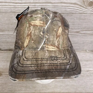 CAPPELLO BERRETTO BASEBALL NUOVO CON ETICHETTE REALTREE EDGE MIMETICO CURVA REGOLABILE SNAPBACK NUOVO! - Foto 1 di 11
