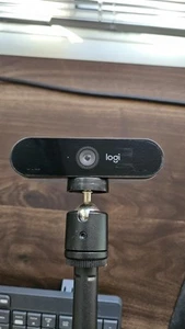 Webcam Logitech Brio 4K Ultra HD Pro V-U0040 avec support - Photo 1/5