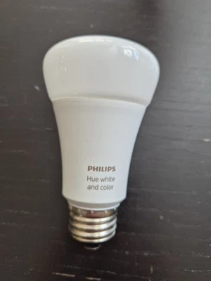 Philips Hue White and Color 800 Lumen A19 Light Bulb Model 9290012575 - Image 1 of 3